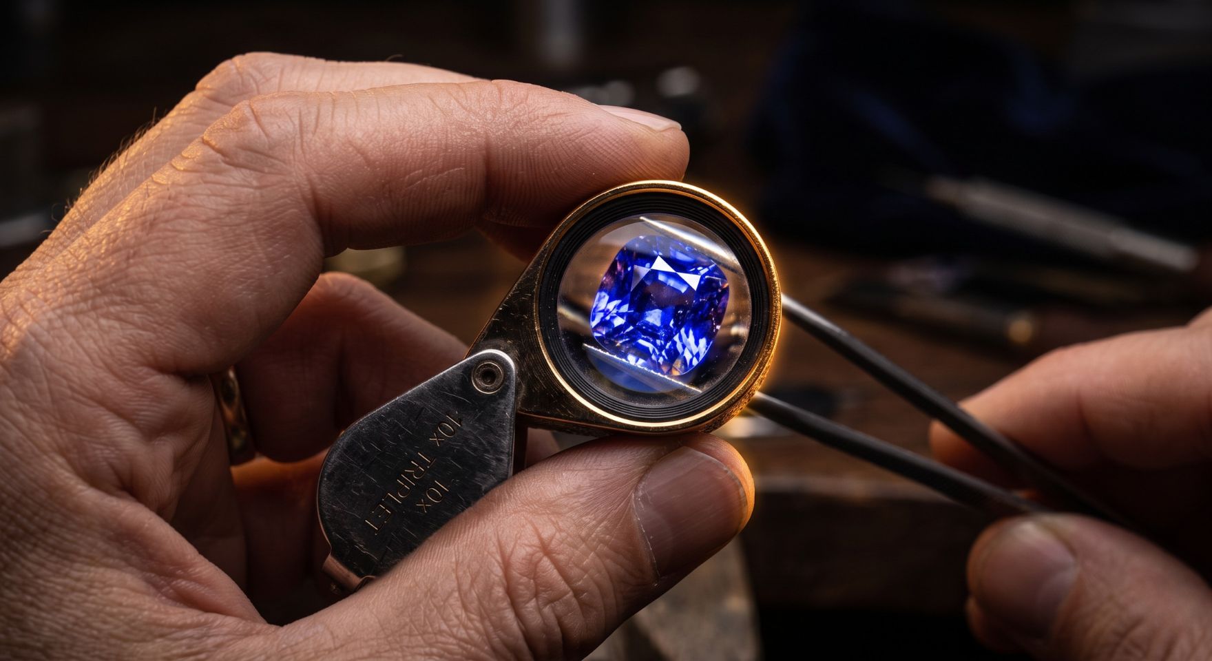 How to use a 10x loupe gem identification beginner guide